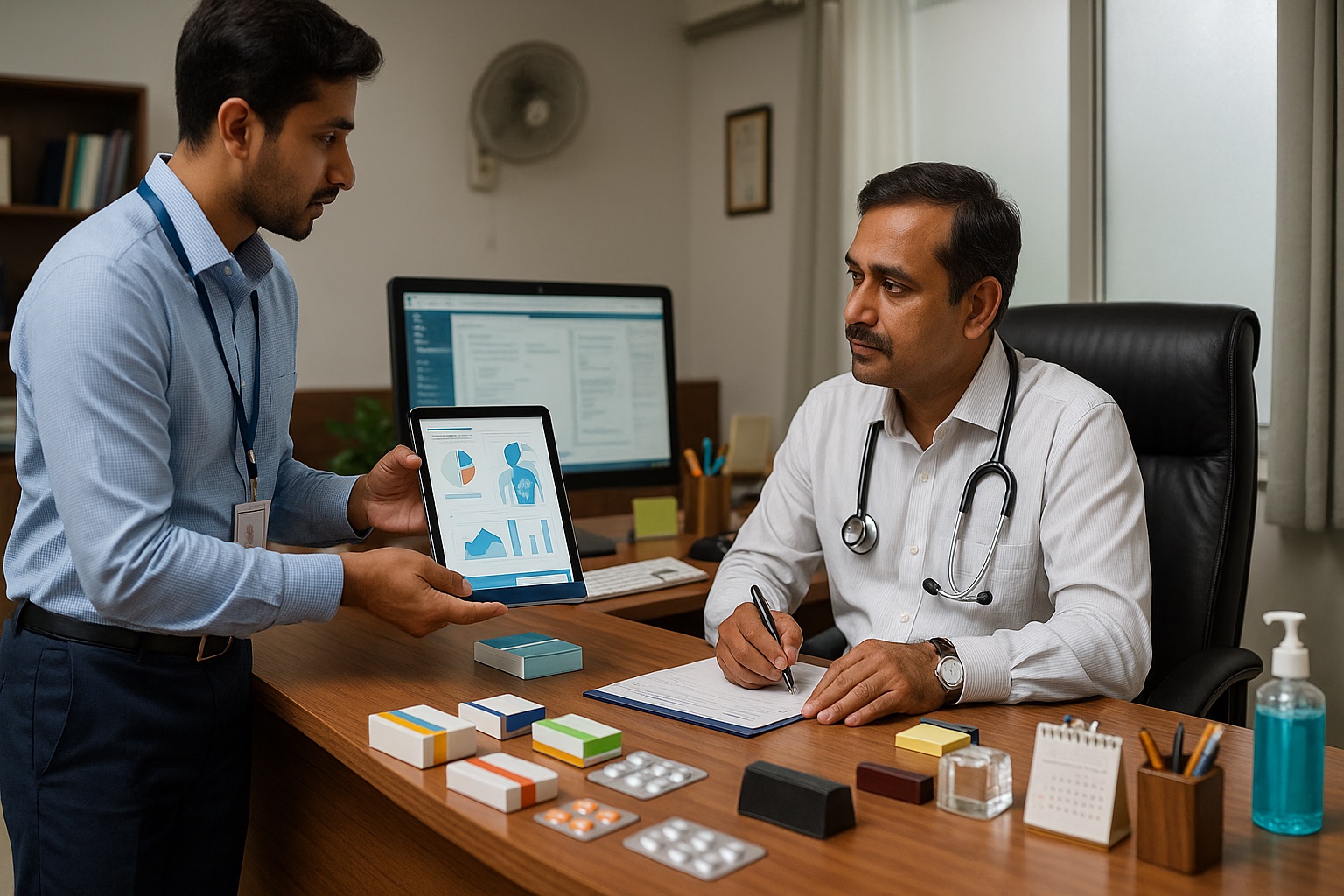 91% of MRs use the same visual aid